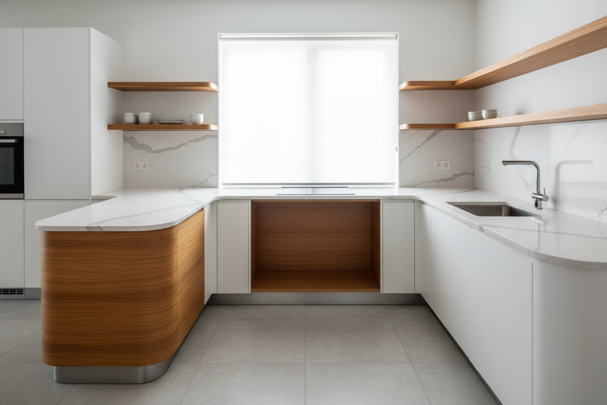 Multi-Height Countertops